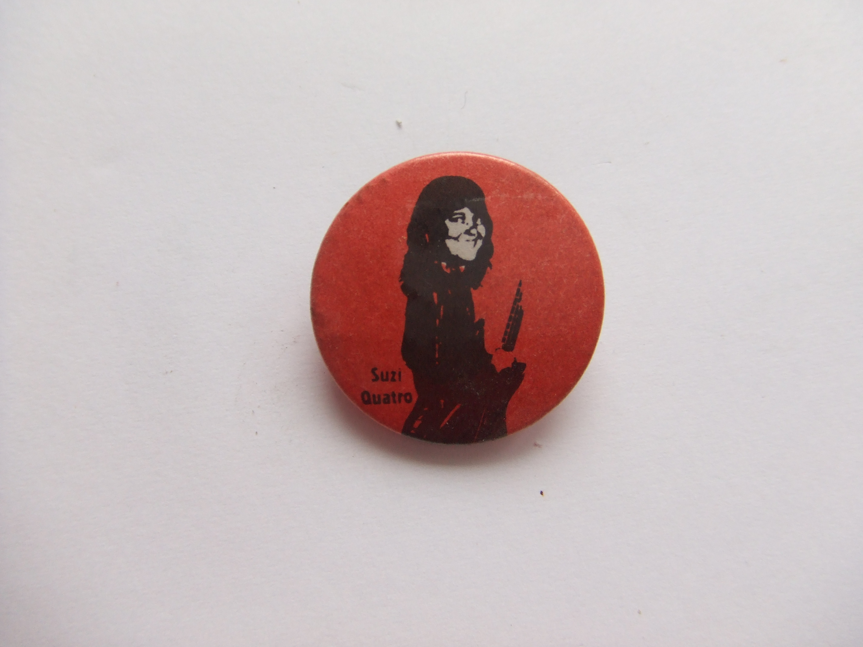Button Suzi Quatro Amerikaanse zangeres, basgitariste